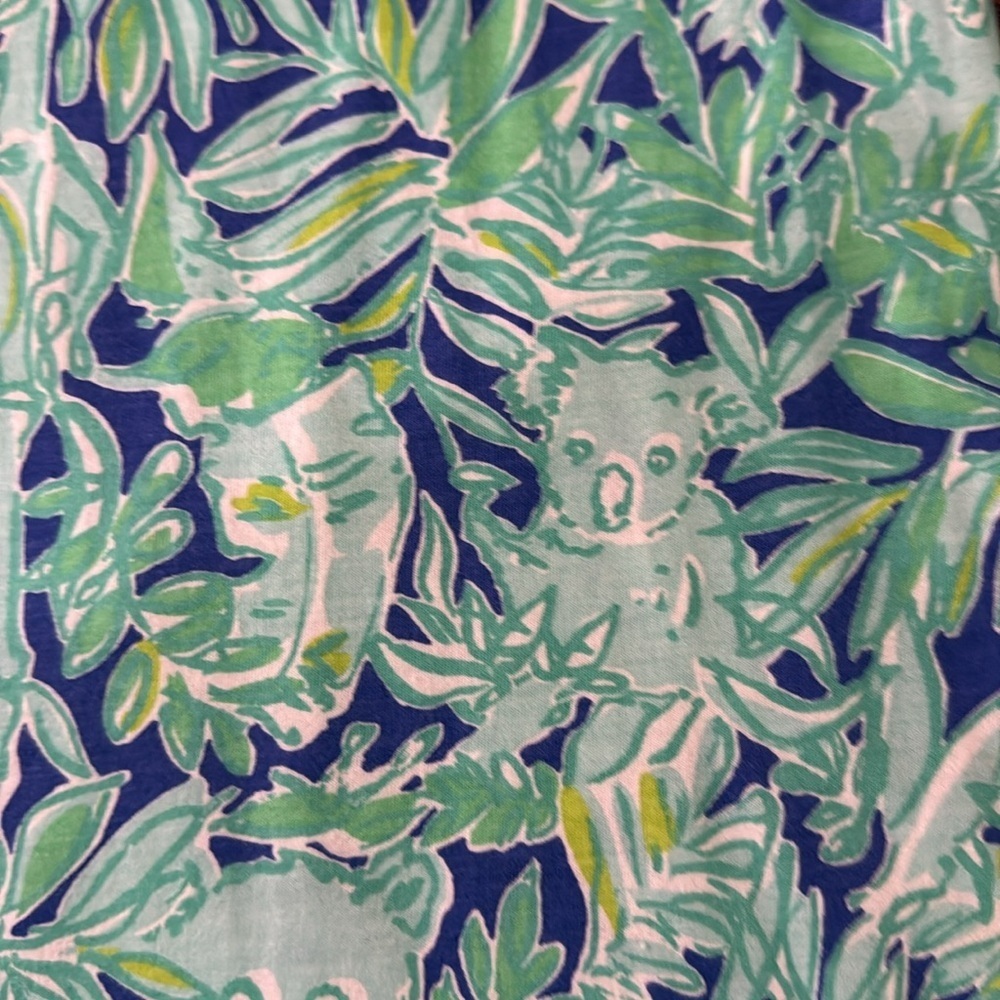 Lilly Pulitzer Marlowe dress in print Koala of the Wild size Large NWOT - Picture 6 of 8